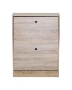 Shoe cabinet, melamine, Modern Ork, 60x24xH81 cm