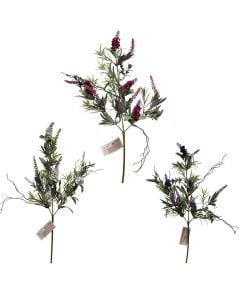 Degë dekoruese, Levandër, poliestër, të ndryshme