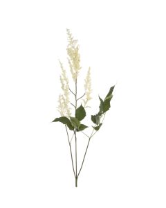 Artificial flower "Auruncus", plastic, white, 107 cm
