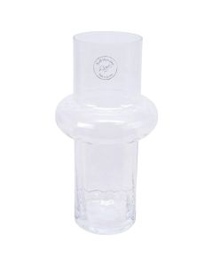 Vazo dekoruese, qelqi, transparente, dia.14xH24 cm