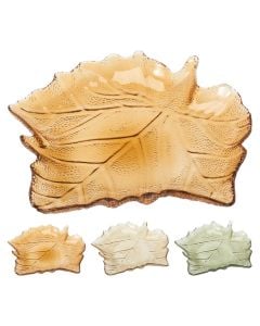 Mbajtëse qiriri, qelq, të ndryshme, Dia.26 cm