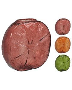 Decorative vase, glass, assorted, H21 cm