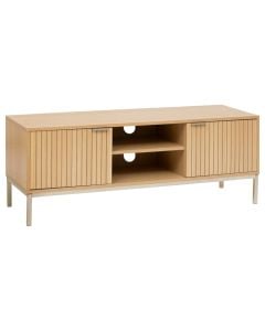 TV cabinet, MDF, natural, 120x40xH45.5 cm