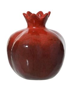 Vazo dekoruese, qeramike, e kuqe, Dia.20xH21 cm