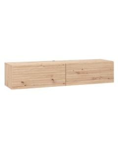 TV unit, Royan, oak, natural, 154x41.5xH32 cm
