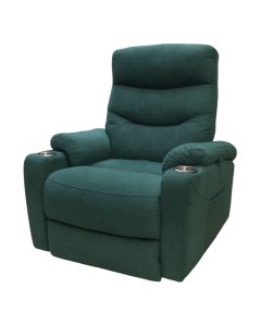 Kolltuk, tapiceri tekstili, e zezë, 85x92xH106 cm