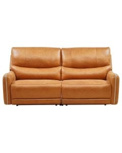 Sofa 3-seater, textile upholstery, plastic feet, burgundy, 189.5x95xH93 cm