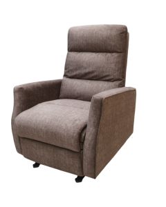 Kolltuk elektrik, tapiceri tekstili, kafe, 76.5x57.5xH67.5 cm