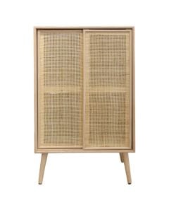 Cabinet, wood, natural wood, 39x60xH101 cm