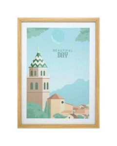 Poster frame, Francois, mdf, multicolor, 30x2.6xH40 cm