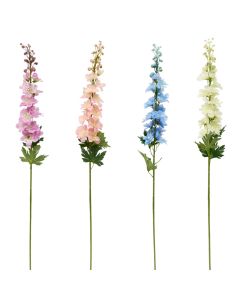 Lule artificiale, Delphinium, polietilen, të ndryshme, 16x9xH79 cm