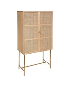 Cabinet, Rayo, mdf, natural wood, 80.2x41.9xH165.5 cm