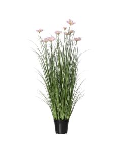 Artificial flower in pot, pvc, multicolor, Dia.43xH90 cm