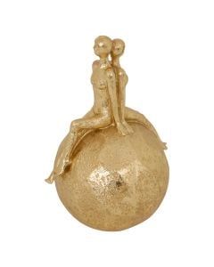 Objekt dekorues, polirezinë, floriri, H22.5 cm