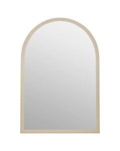 Decorative mirror,Calypse, MDF frame, grey, 65.8x95.8xH1.6 cm