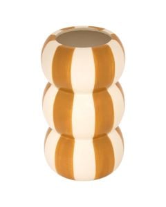 Decorative vase, Neya, dolomite, assorted, Dia.11x15.8 cm