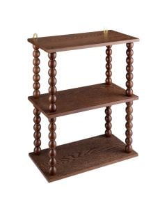 Shelf, Mona, MDF, brown, 40x22xH50 cm