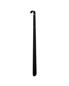 Shoe horn, steel, black (noir), 50.5x4xH3.6 cm