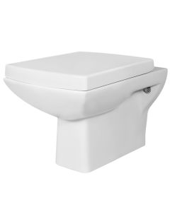 WC, , wall mounted, porcelain, white, 55x35xH34 cm