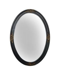 Pasqyrë, kornizë druri, e zezë, 72x3.7xH 102 cm