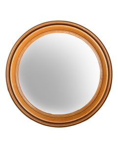 Pasqyrë, kornizë druri, gështenjë, Dia.89x4.5 cm