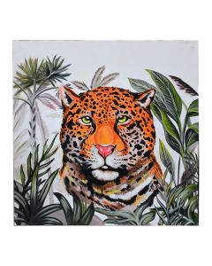 Pikturë origjinale, punim dore në vaj, Tiger eyes , 100X100 cm