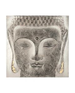 Kanavacë, Buda, pishë/poliester, gri, 58x3.7x58 cm
