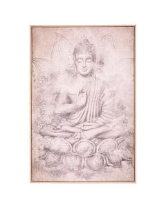 Pikturë e printuar, Buddha, Mdf E1/polister, 60x3xH90 cm