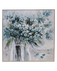 Picture ''Flowers'', kornizë MDF, colorful, 80 x 80 cm