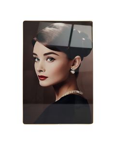 Printed picture, Female, mdf frame, multicolor, 40x60 cm