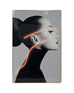 Printed picture, mdf frame, multicolor, 40x60 cm