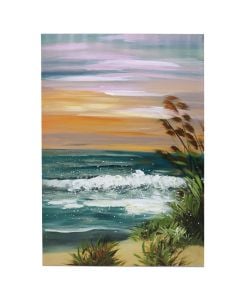 Picture, "Calm", in canvas, colorful, 60x90 cm