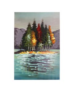 Picture, "Calm", in canvas, colorful, 60x90 cm