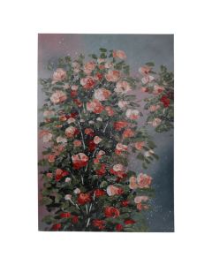 Picture, "Flowers", in canvas, colorful, 60x90 cm