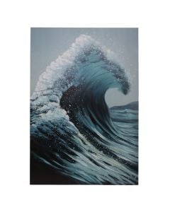 Picture, "Wave", in canvas, colorful, 80x120 cm