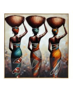 Pikturë, "Strength and Grace", në telajo, shumëngjyrëshe, 80x80 cm