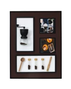 Printed picture, "Coffee", MDF frame, colorful, 60x80 cm