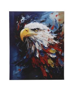 Picture, "Eagle", colorful, 40x50 cm
