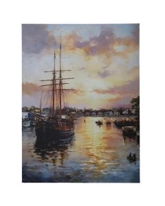 Pikturë, "Sunset", shumëngjyrëshe, 60x80 cm