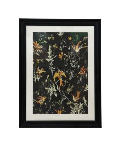 Printed picture, "Abstract", MDF frame, colorful, 60x80 cm