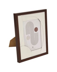 Photo frame, Jilani, mdf/glass, dark brown, 21x2xH26 cm