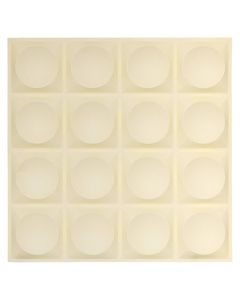 Dekorues muri, Oren, pvc, bezhë, 50x1.5xH50 cm