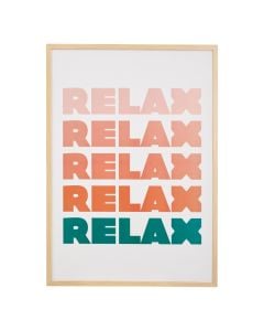 Poster frame, Relax Darius, mdf, multicolor, 50x2.6xH70 cm