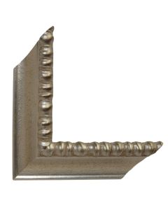 Shufër druri, argjend, 6x4 cm; 3 ml