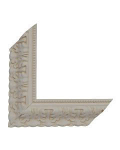Shufër druri, e bardhë pana, 6x4 cm; 3 ml