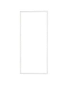 Alber moulding kit, plastic, white, 3x1.2xH120 cm