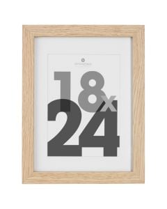 Photo frame, Eva, MDF, beige, 20.6x3.3xH26.6 cm