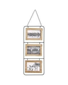 Photo frame, Nomad, MDF, carammel brown (marron0, 22xH52 cm