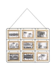 Photo frame, Nomad, MDF, carammel brown (marron0, 22xH52 cm