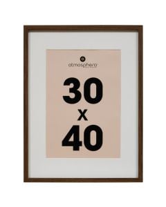 Photo frame,Manu, MDF, dark brown, 31.8x1.8xH41.8 cm